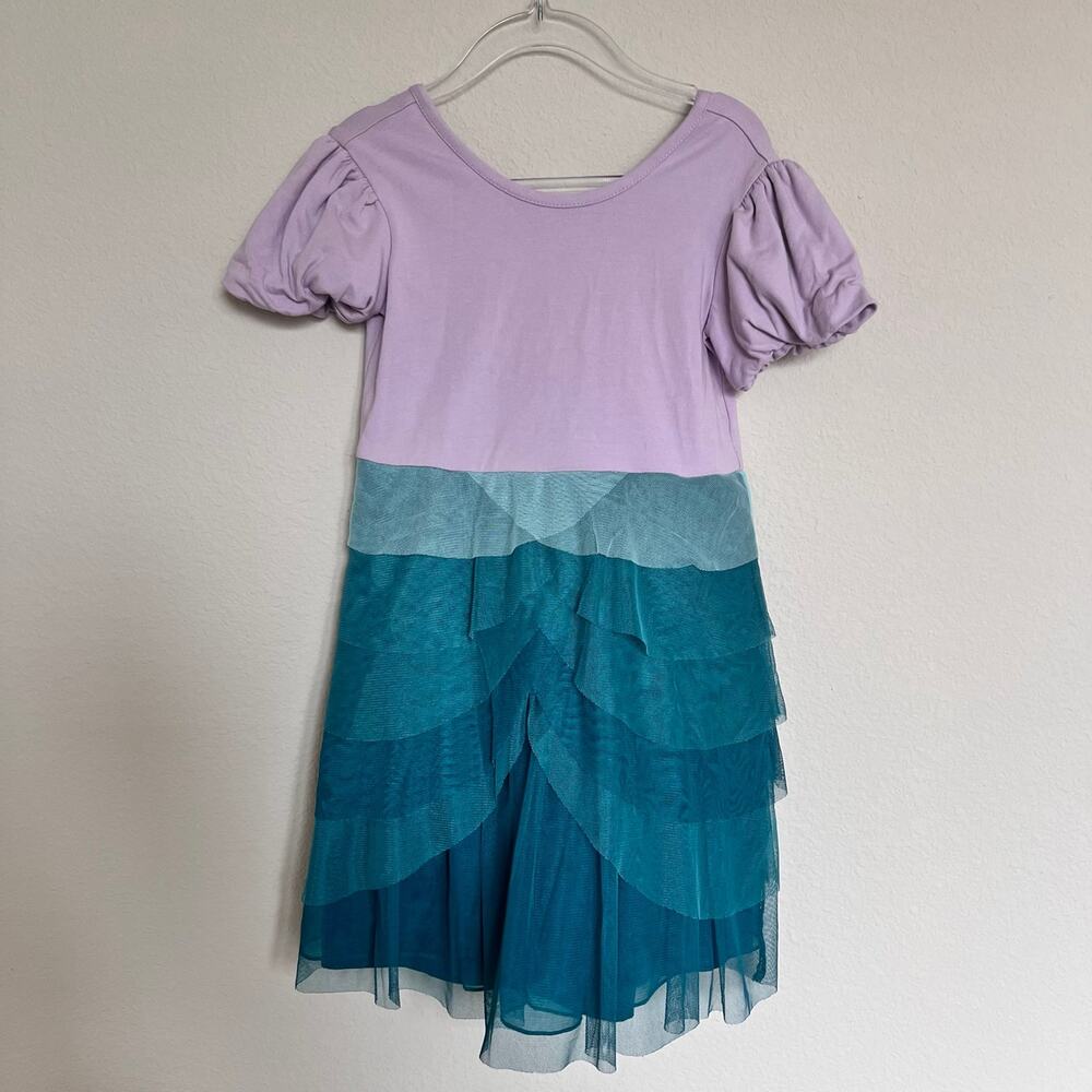 Hanna Andersson x Disney Princess Ariel Tulle Dres (100/4Y)